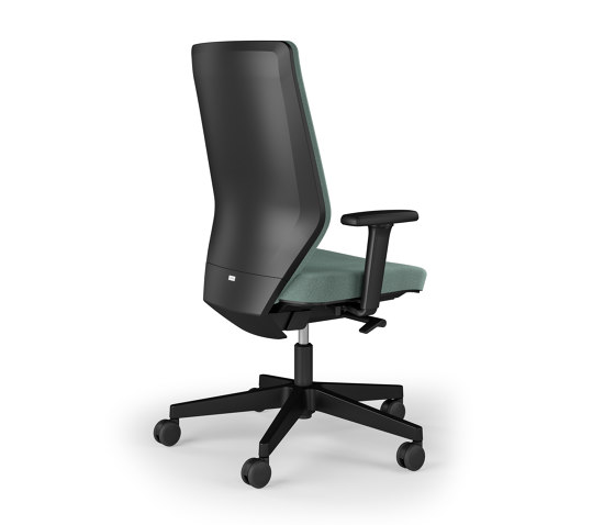 Streamo office swivel chair, upholstered backrest and seat, optional armrests | Chaises de bureau | Assmann Büromöbel