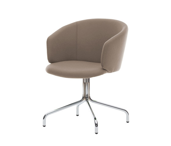 Trento 4-leg chair, metal | Chaises | Assmann Büromöbel