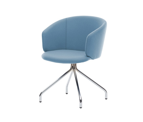 Trento 4-leg chair, metal | Sillas | Assmann Büromöbel