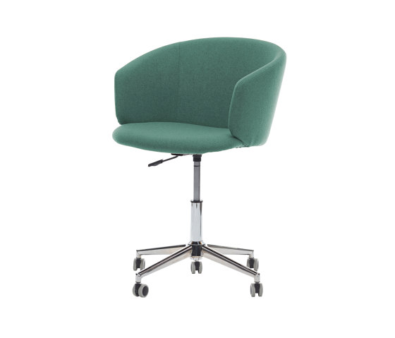 Trento Swivel chair with 5-star metal base | Sillas | Assmann Büromöbel