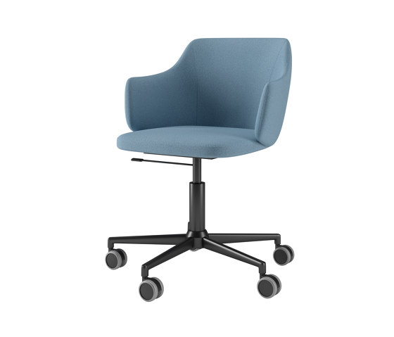 Triest Swivel chair with 5-star metal base | Sedie | Assmann Büromöbel