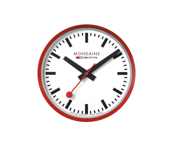 Wall clock, 25 cm | Orologi | Mondaine Watch