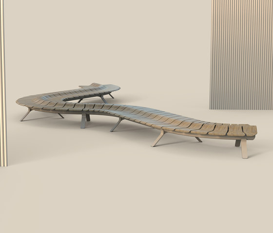 Ascent Double Bench | Benches | Green Furniture Concept