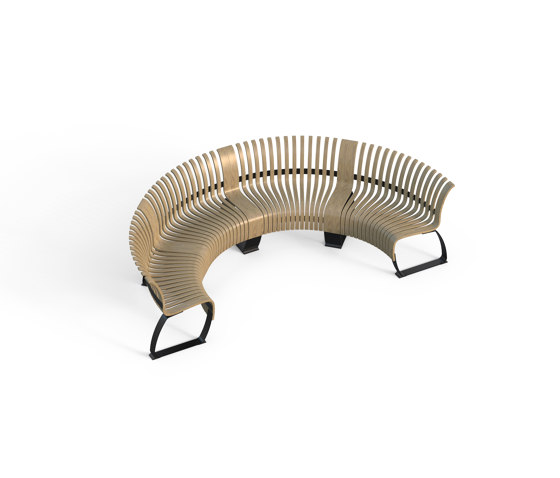 Nova C Back Bracket Concave configuration | Sitzbänke | Green Furniture Concept