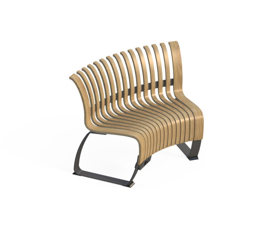 Nova C Back Concave 45° | Bancos | Green Furniture Concept