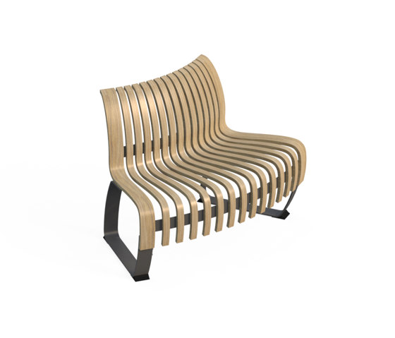 Nova C Back Convex 45° | Sitzbänke | Green Furniture Concept