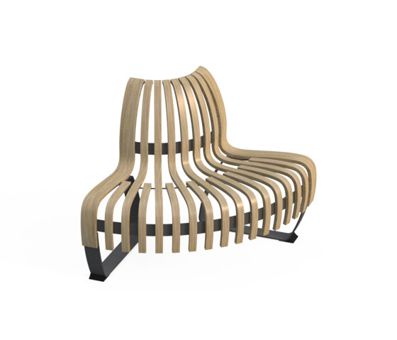 Nova C Back Elevation Convex 90° | Panche | Green Furniture Concept