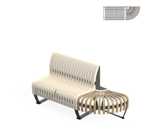 Nova C Back Endpiece R | Panche | Green Furniture Concept