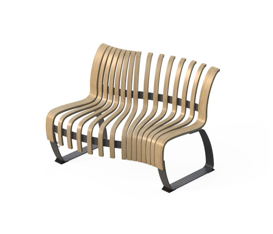 Nova C Back S-Curve R | Bancs | Green Furniture Concept