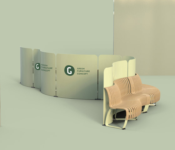 Nova C Divider | Privacy screen | Green Furniture Concept