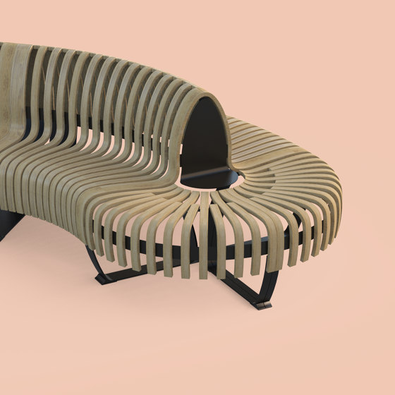 Nova C Double Back Endpiece Cover | Elementos asientos modulares | Green Furniture Concept