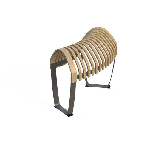 Nova C Double Perch 30° | Tabourets assis-debout | Green Furniture Concept