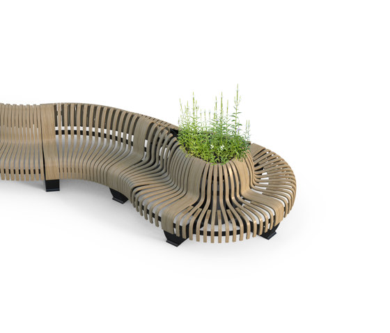 Nova C Droplet configuration | Benches | Green Furniture Concept