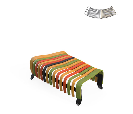 Nova C Kids Body 30° | Benches | Green Furniture Concept