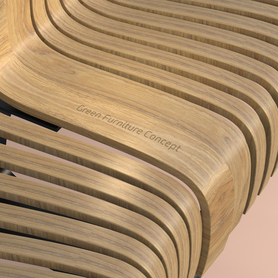 Nova C Logo on Rib | Elementi sedute componibili | Green Furniture Concept
