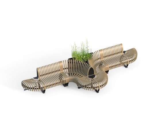 Planter Divider T-Connection |  | Green Furniture Concept