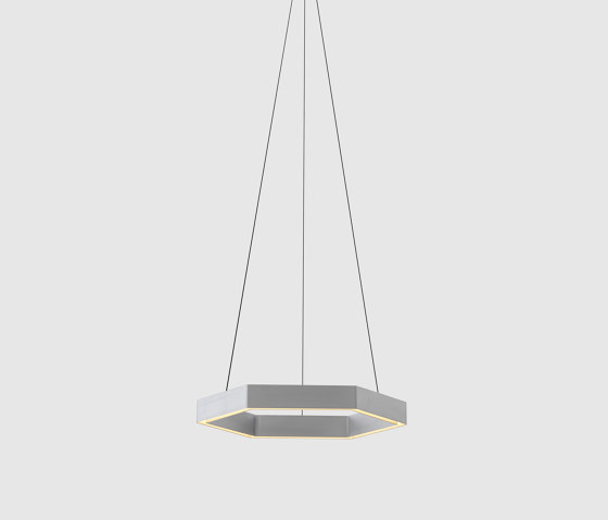Hex 500 Pendant - Aluminium | Lámparas de suspensión | Resident