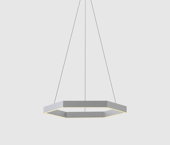 Hex 750 Pendant - Aluminium | Lampade sospensione | Resident