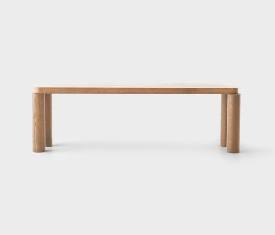 Offset Bench - Natural | Benches | Resident