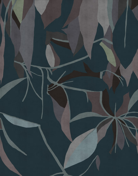 Latibulle Velvet Blue | Wall coverings / wallpapers | Agena