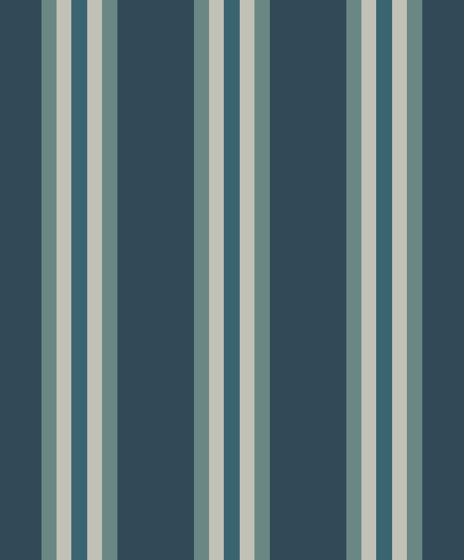 Stripe Velvet Blue | Revêtements muraux / papiers peint | Agena