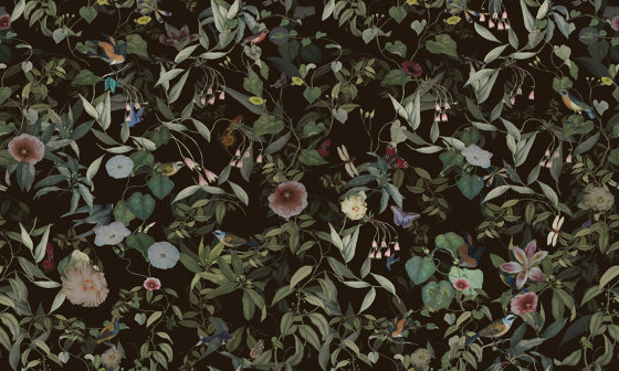 The Glorious Garden Chocolate | Revêtements muraux / papiers peint | Agena