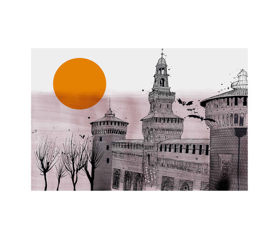 Il Castello Sforzesco Milano | Carta parati / tappezzeria | WallPepper/ Group