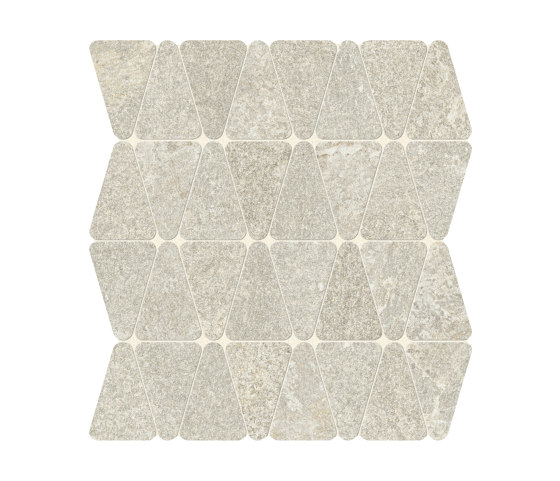Arkiquartz | Pumice Triangoli Tessere | Baldosas de cerámica | Marca Corona