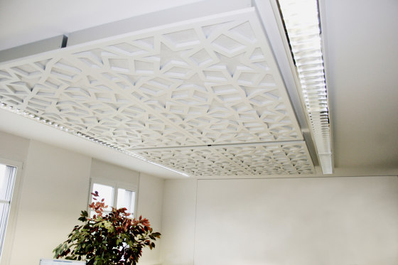 MDF design | Ceiling Elements | Paneles de techo | Bruag
