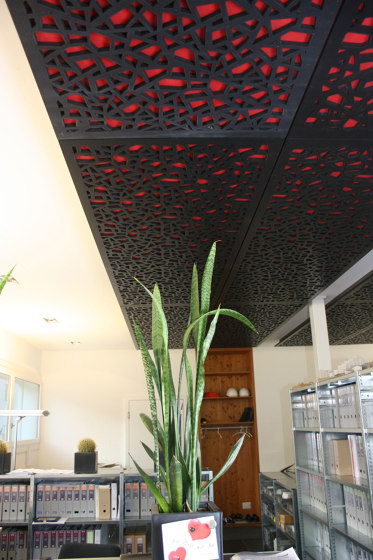 MDF design | Room Acoustics Solutions Ceiling Panels | Acoustic ceiling systems | Bruag