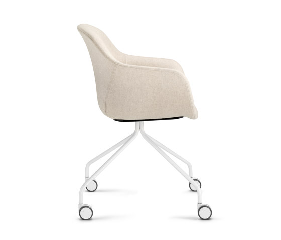 Fiore club Conference chair with fully upholstered shell | Sedie | Dauphin