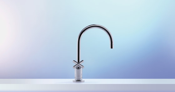 Tara. - Single-hole basin mixer with pop-up waste - Chrome | Robinetterie pour lavabo | Dornbracht
