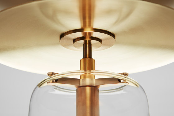 Bell Flush Mount (Unlacquered Brass) | Ceiling lights | Roll & Hill