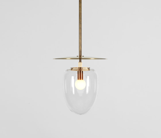 Bell Pendant 01 (Unlacquered Brass) | Suspended lights | Roll & Hill