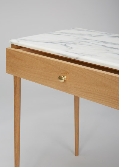 The Cain Nightstand (White Oak/Stone) | Night stands | Roll & Hill