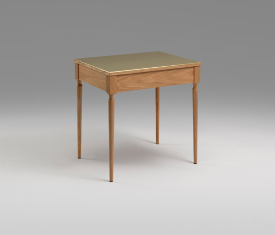 The Cain Side Table (White Oak/Brass) | Mesas auxiliares | Roll & Hill