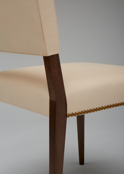 The Lion Chair (Black Walnut/Vachetta Leather) | Chairs | Roll & Hill