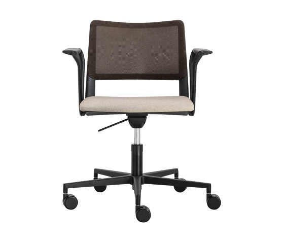 VIA mobile swivel chair, armrests | Chairs | VANK