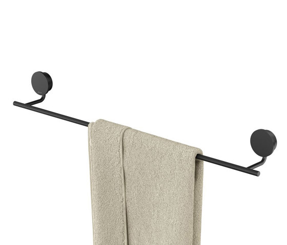 Opal Black | Towel Rail 60 cm Black | Towel rails | Geesa