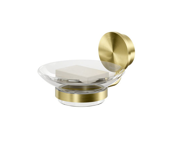 Opal Brushed Gold | Soap Holder Brushed Gold | Soap holders / dishes | Geesa