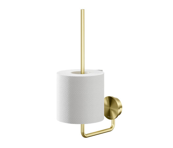 Opal Brushed Gold | Spare Toilet Roll Holder Brushed Gold | Paper roll holders | Geesa