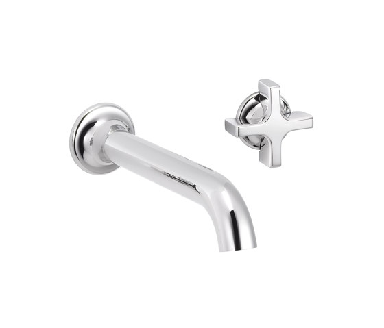 Times | Wall-mounted washbasin tap | Grifería para lavabos | rvb