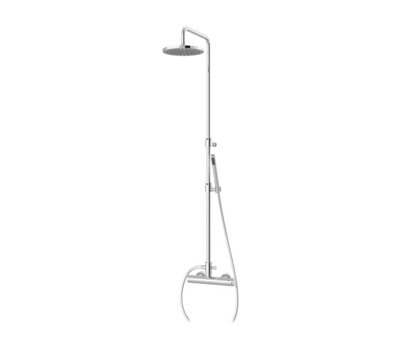 Plug | Set wall-mounted shower mixer | Shower controls | rvb