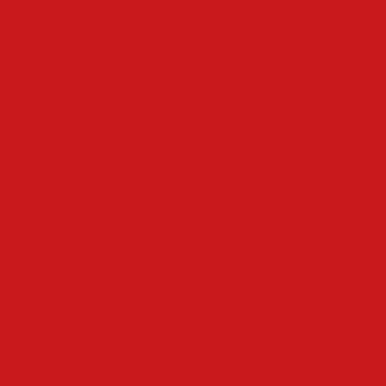 RESOPAL Plain Colours | Mandarin Red | Habillage mural stratifié | Resopal
