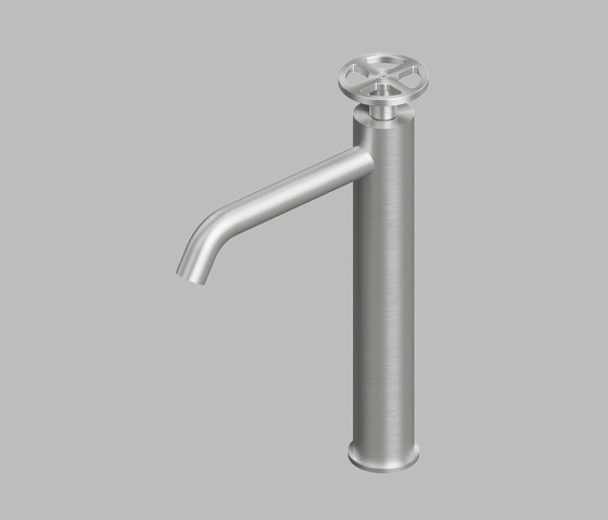 Valvola02 | Deck mounted hydroprogressive mixer | Wash basin taps | Quadrodesign