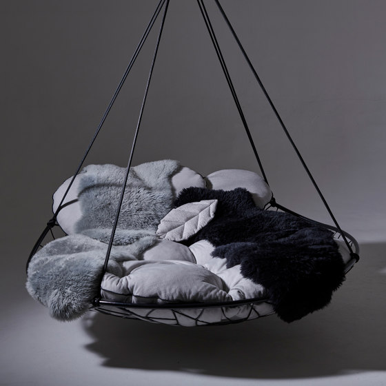 Big Basket Hanging Lounger - Black | Schaukeln | Studio Stirling