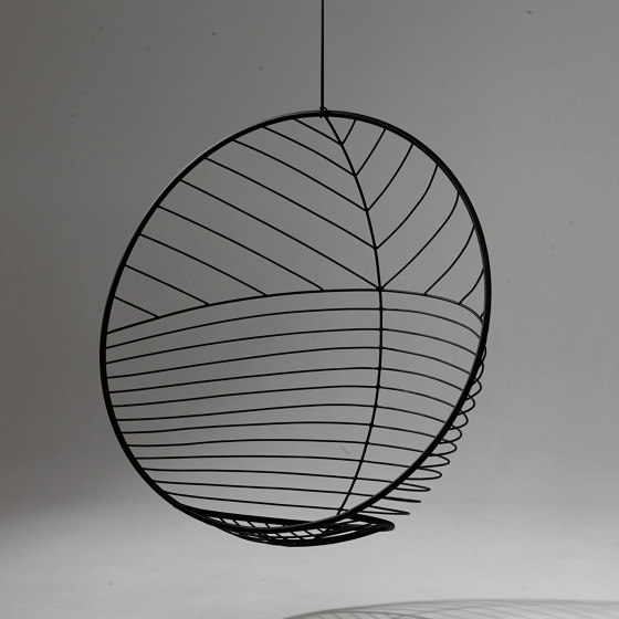 Bubble Hanging Chair Swing Seat - Star Pattern (Black) | Columpios | Studio Stirling