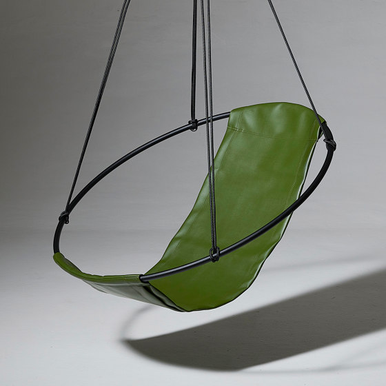 Sling Hanging Chair - Cactus Leather | Dondoli | Studio Stirling