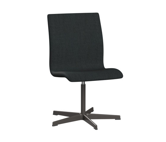 Oxford™ | Chair | 3171T | Textile | 5 star brown bronze base | Stühle | Fritz Hansen