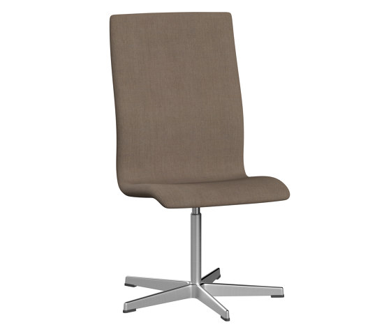 Oxford™ | Chair | 3173T | Textile | 5 star satin polished aluminum base | Chaises | Fritz Hansen